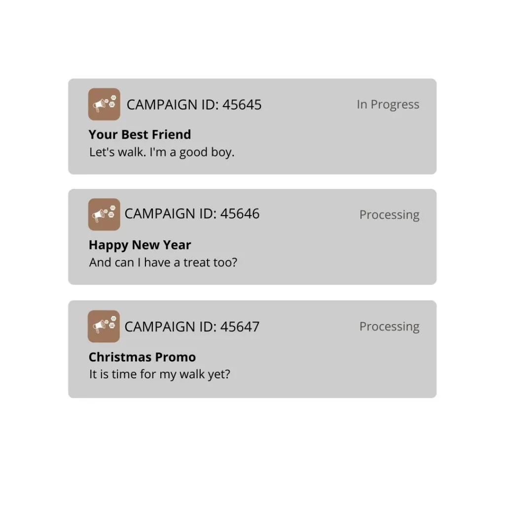campaign queue whatsapp api to send message