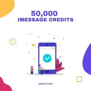 imessage blasting 50000 credits