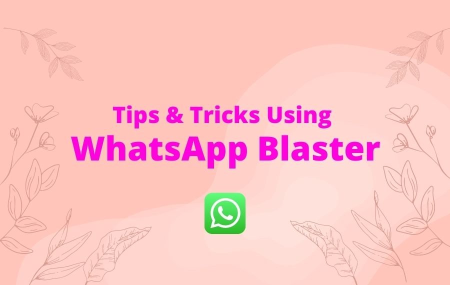 Tips & tricks using WhatsApp Blaster