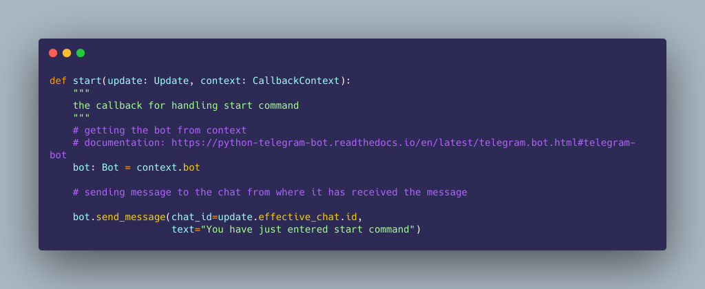 Python to send bulk messages on Telegram