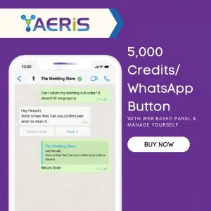 5000 whatsapp button credits