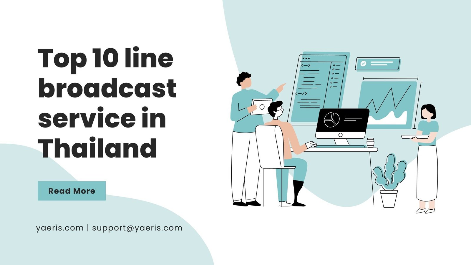 Top 10 line broadcast service in Thailand