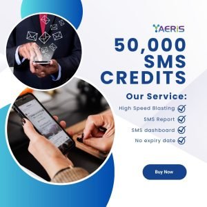 50000 sms credits