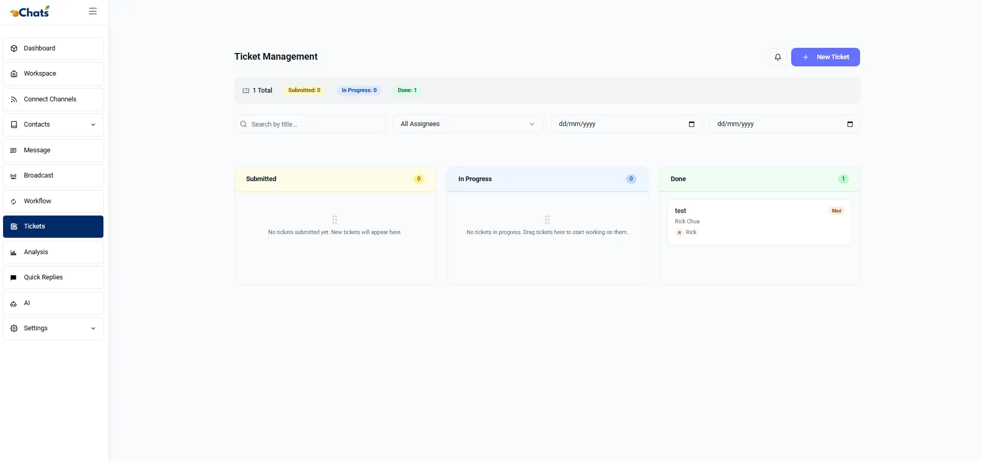 Ticket Management System